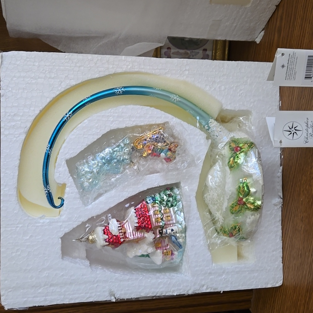 Christopher Radco Midnight Magic Ornaments with Stand RETIRED